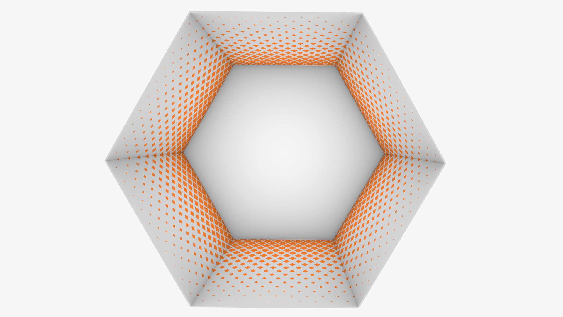 3D Parametric Diamond Pattern Hexagon Model - TurboSquid 2289333