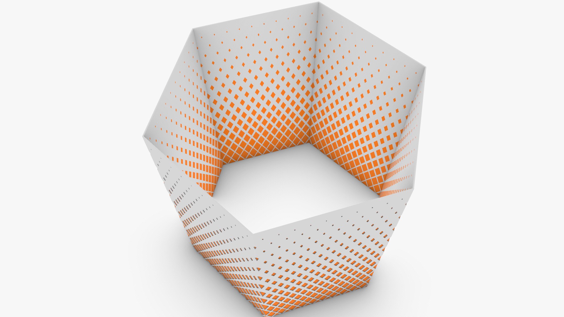 3D Parametric Diamond Pattern Hexagon Model - TurboSquid 2289333