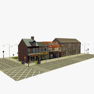 city block 2 3d model