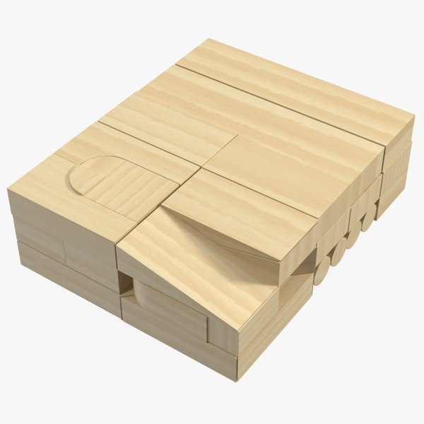 Wooden Constructor model