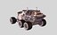 3D Vehicle Mars Rover 8K TEXTURES