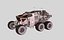 3D Vehicle Mars Rover 8K TEXTURES