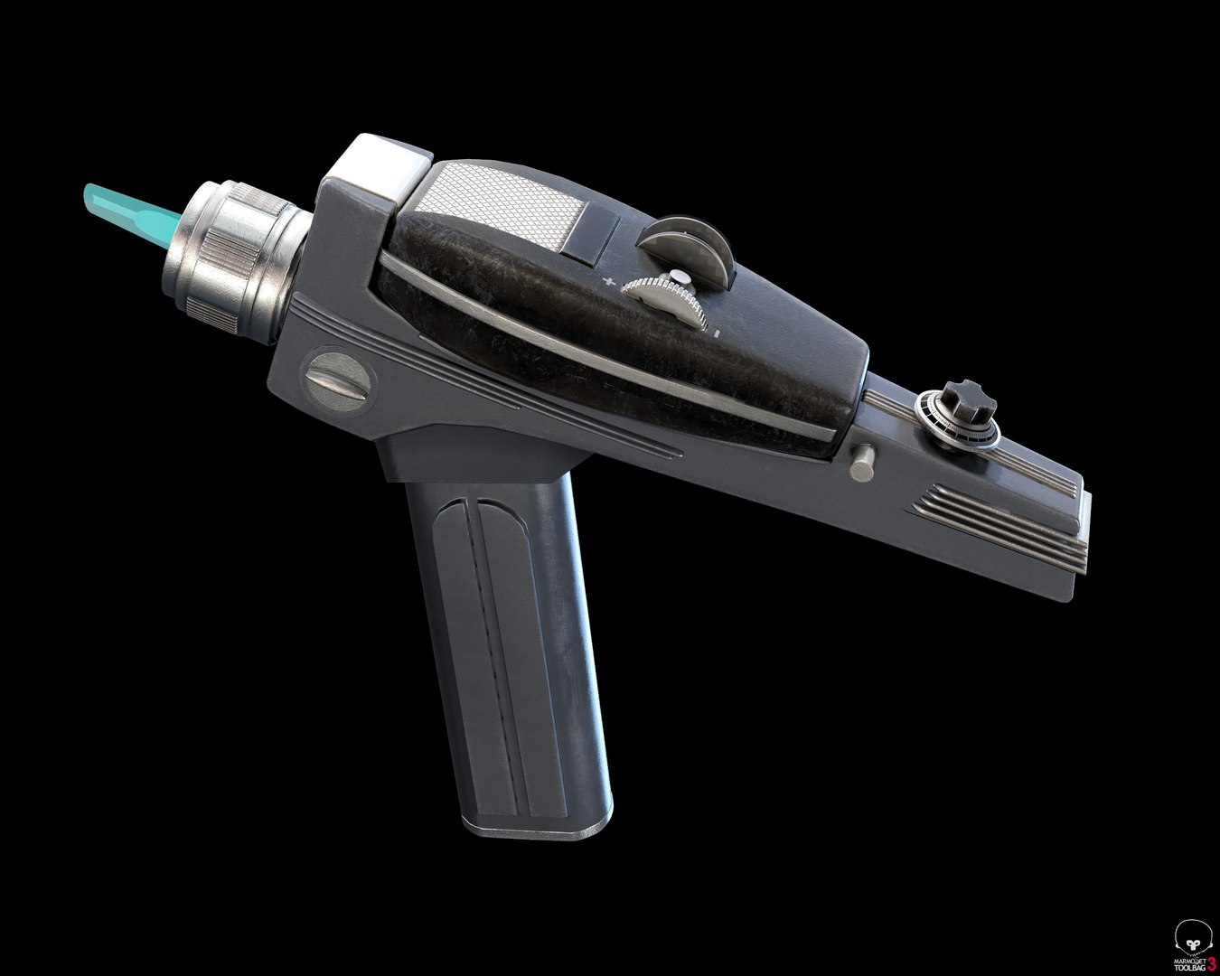3D Starfleet Phaser model https://p.turbosquid.com/ts-thumb/aO/8l6rZk/8F/phaser_v001/png/1704744698/1920x1080/fit_q87/d94f231d776fc669478e87c374cf7fff0a988ba1/phaser_v001.jpg
