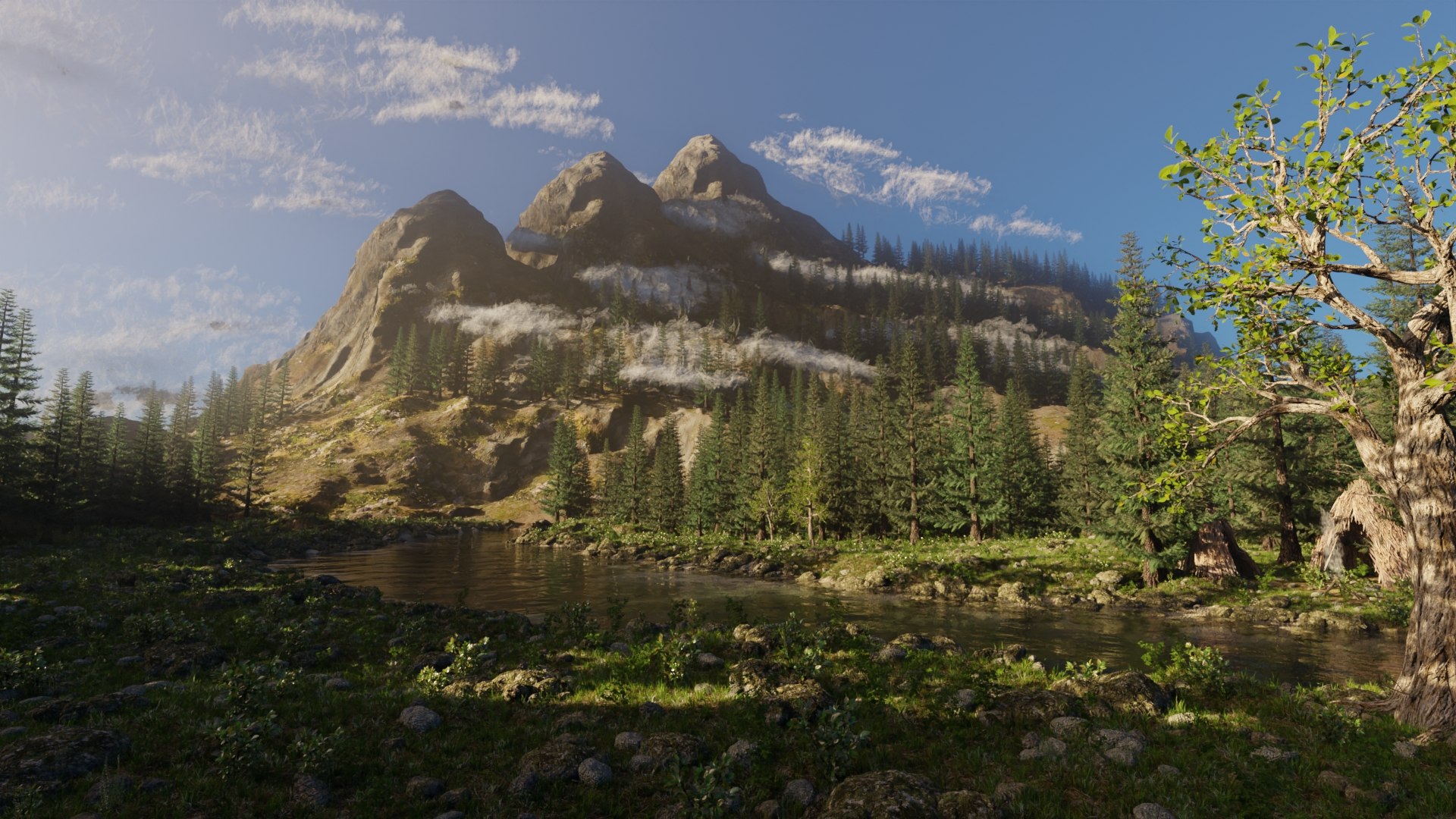 River Mountains Scene 3D https://p.turbosquid.com/ts-thumb/aO/8xo3Py/Lm/3/jpg/1653253962/1920x1080/fit_q87/2cf13f1d800e48ef34d26b8ad9a3c3d3da37ca0f/3.jpg