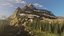 River Mountains Scene