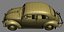 volkswagen beetle 1962 car 3D