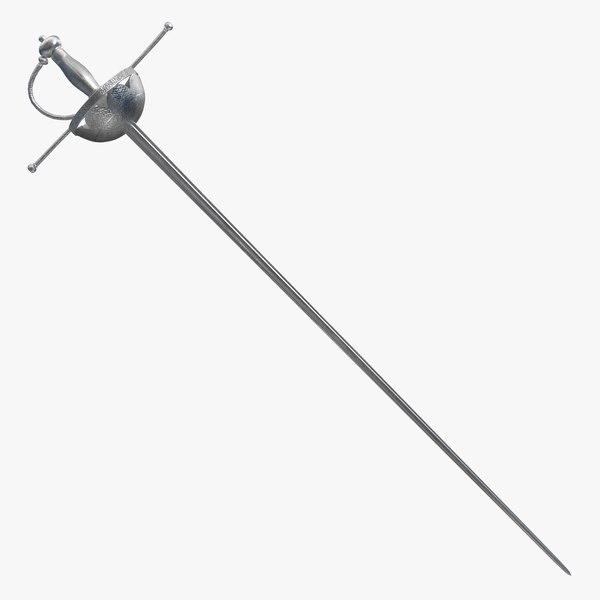 rapier sword 3D model