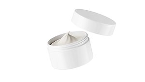 Cream Jar Mockup 3D model