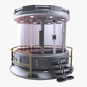 Sci-fi Prison Cell Insulator Isolator