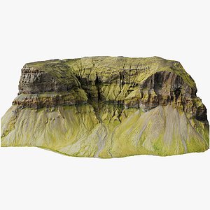 Mountain Cliffs Module - 3D PBR Model2