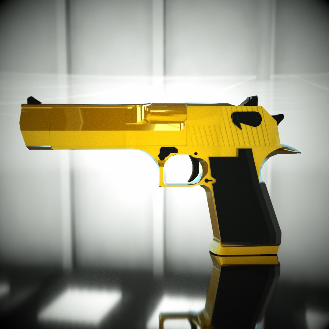 3ds Max Desert Eagle