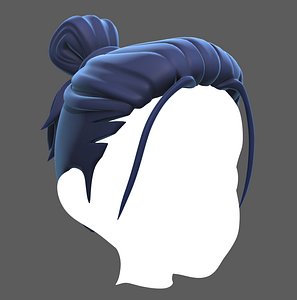 Base Hair for Boy V23 3D