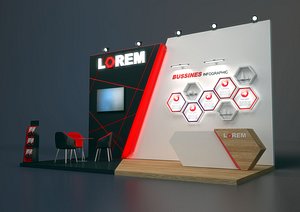 EXHIBITION STAND 011 18 sqm UPDATE