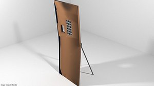 personal armor shield 3d 3ds
