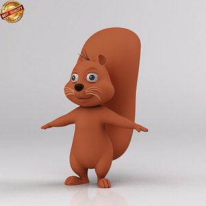 Cartoon Squirrel