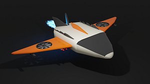 Low Poly Spaceship