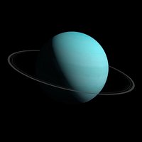Volumetric Planet Uranus For Blender
