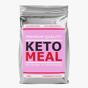 Keto Meal 3D model