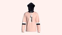 Men Printed Hoodie With Patch - NO WHERE