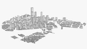 3D new york city model