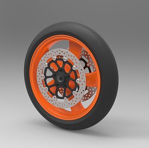 Front wheel from Top fuel bike