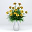 室内植物盆栽花 3D 模型