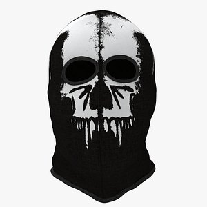 balaclava 2 holes funny 3D model