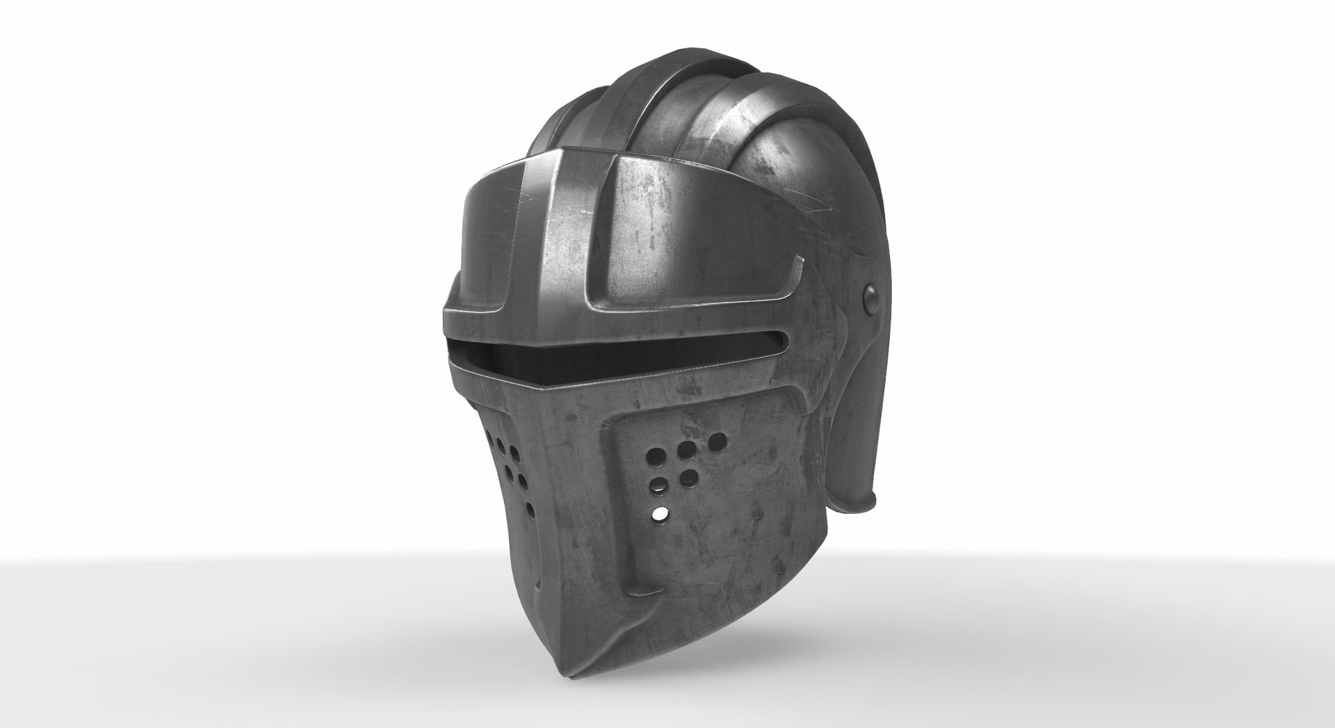 Helmet Knight 01 3D Model - TurboSquid 2346966