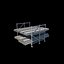 Pallet rack 3D model