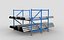 Pallet rack 3D model