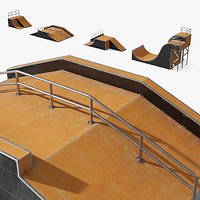 Freestyle Skatepark Modules Set