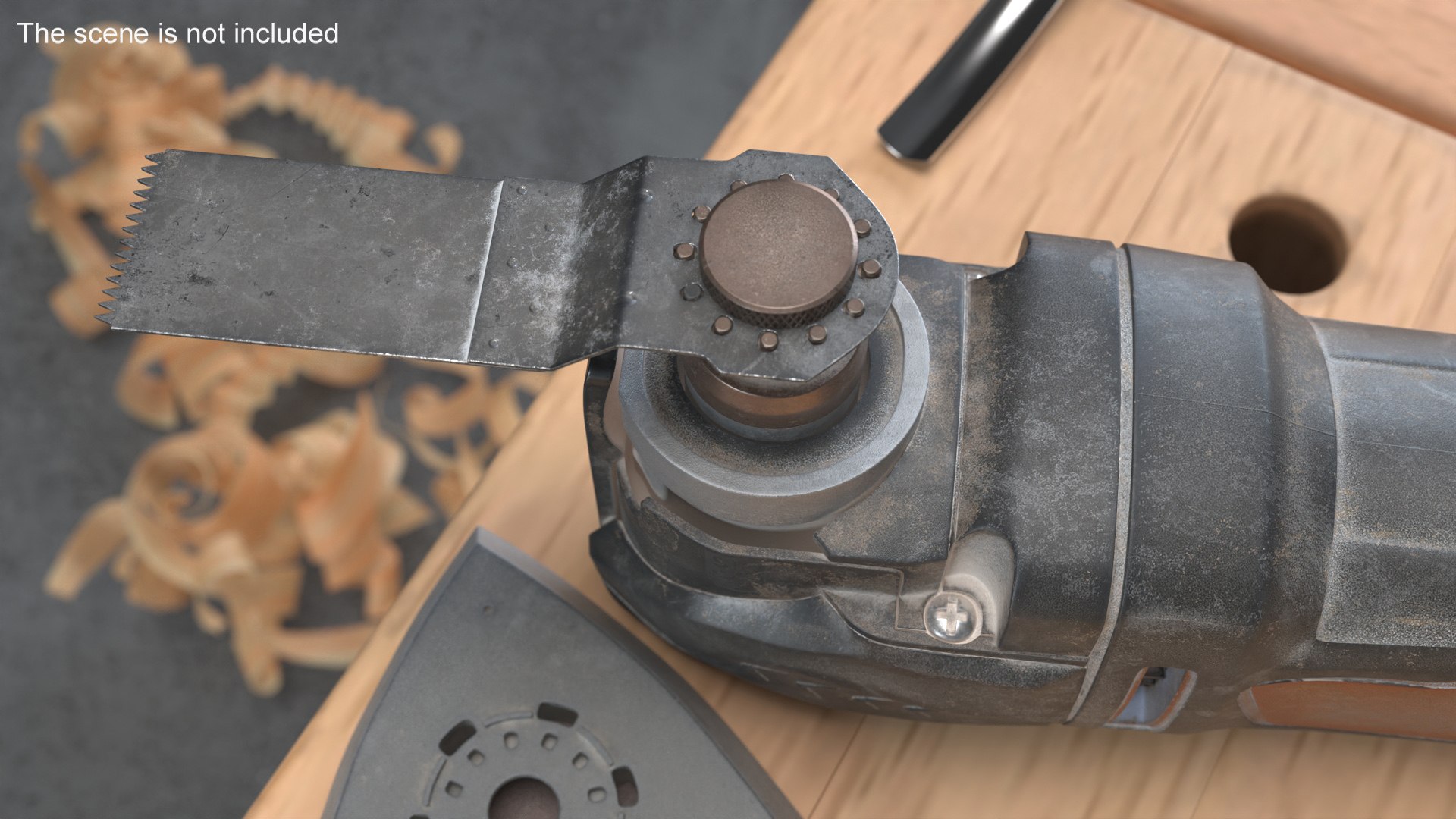 3D Multi Purpose Oscillating Tool Used - TurboSquid 2299960