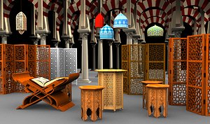 islamic art oriental 3d max