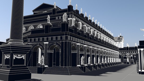 Roman Forum 3D - TurboSquid 1730440