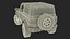 Ford Bronco SUV Off Road de duas portas Carbonizado Cinza Rigged