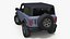 Ford Bronco SUV Off Road de duas portas Carbonizado Cinza Rigged