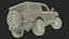 Ford Bronco SUV Off Road de duas portas Carbonizado Cinza Rigged