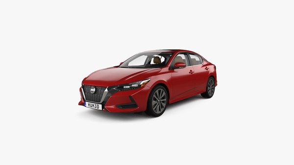 modèle 3D de Nissan Sentra SL avec intérieur HQ 2020 - TurboSquid 2010134