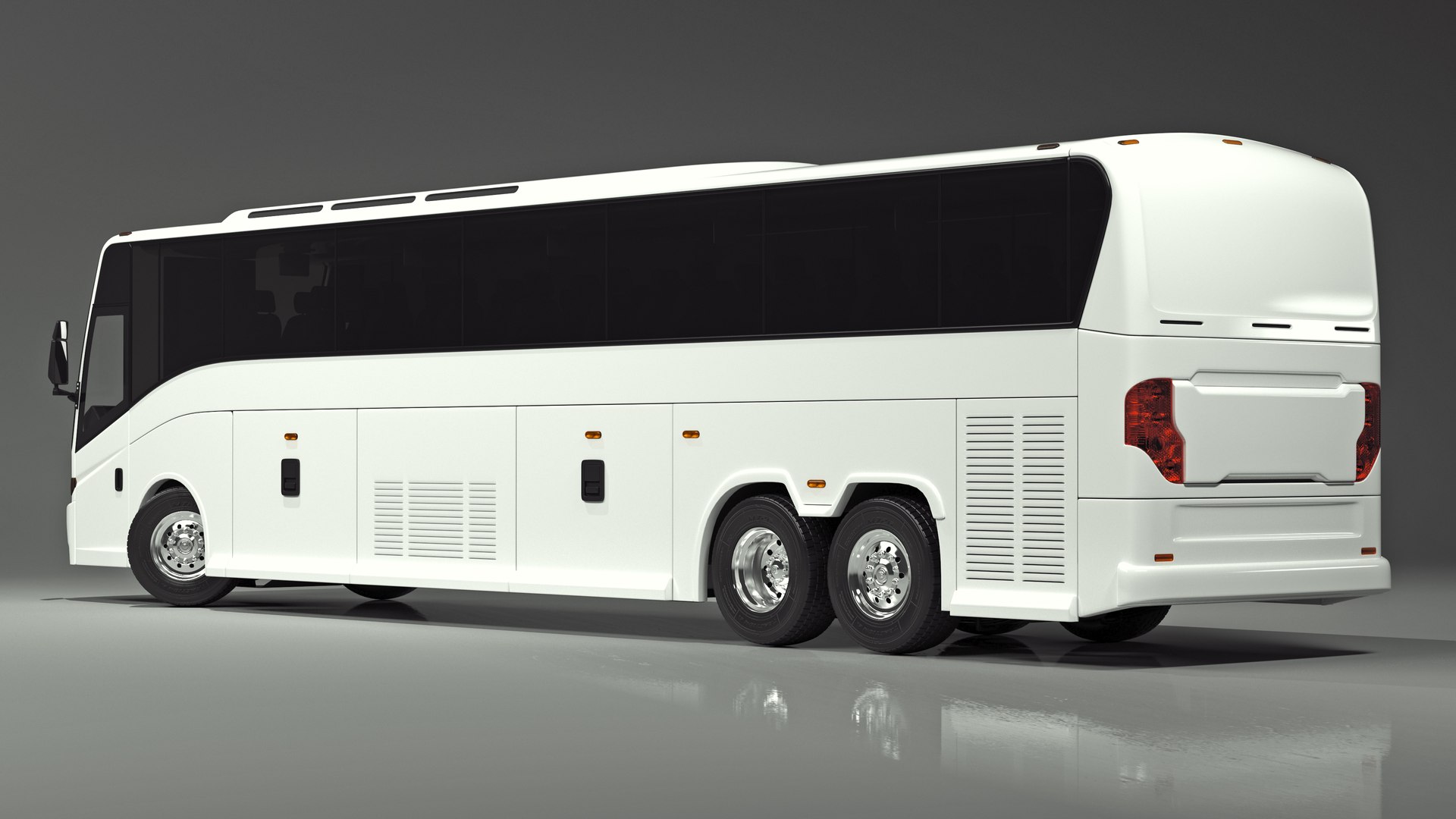 3D Charter Bus Rigged for Maya - TurboSquid 2127733
