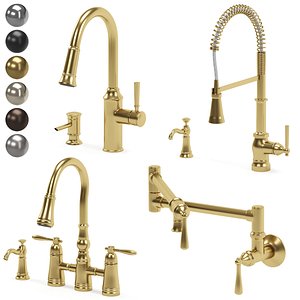 3D MOEN kitchen faucet colletion 01 model