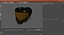 Airsoft Paintball Protective Mask Black Yellow