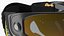 Airsoft Paintball Protective Mask Black Yellow