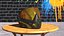 Airsoft Paintball Protective Mask Black Yellow