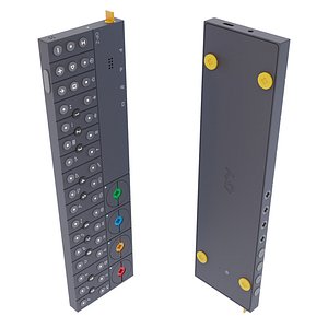 3D Teenage Engineering OP-Z Multimedia Synthesizer and Sequencer