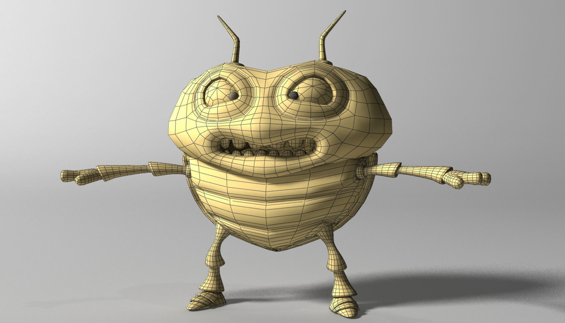 3D cartoon bug rigged model https://p.turbosquid.com/ts-thumb/aP/DoDUnf/XcKeCZxF/bugw/jpg/1554535219/1920x1080/turn_fit_q99/ac2ed1f8bf1085a2aafc9f3f2a956704d29409f4/bugw-1.jpg