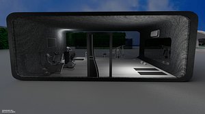 3d model andromeda gym