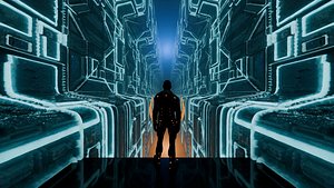 High-Tech Sci-Fi Corridor