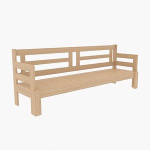 Bench 3D model