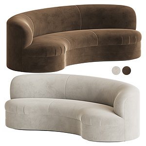 Curved Sofa Weiman Thesouthlooploft model