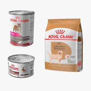 Royal Canin Pet Food Collection 2 3D model